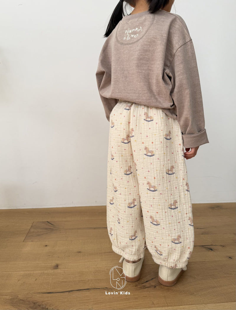 Lovin - Korean Baby Fashion - #babylifestyle - Pony Gojang Pants - 12