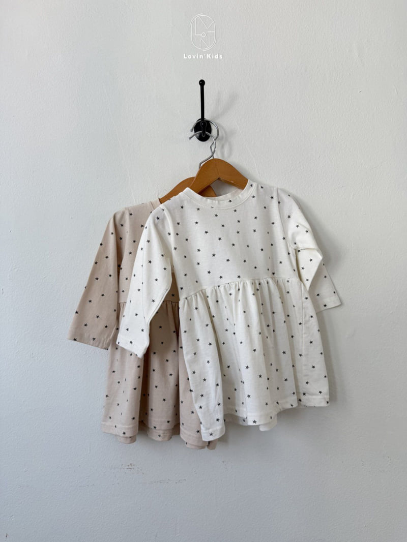 Lovin - Korean Baby Fashion - #babylifestyle - Little Star One-piece - 5