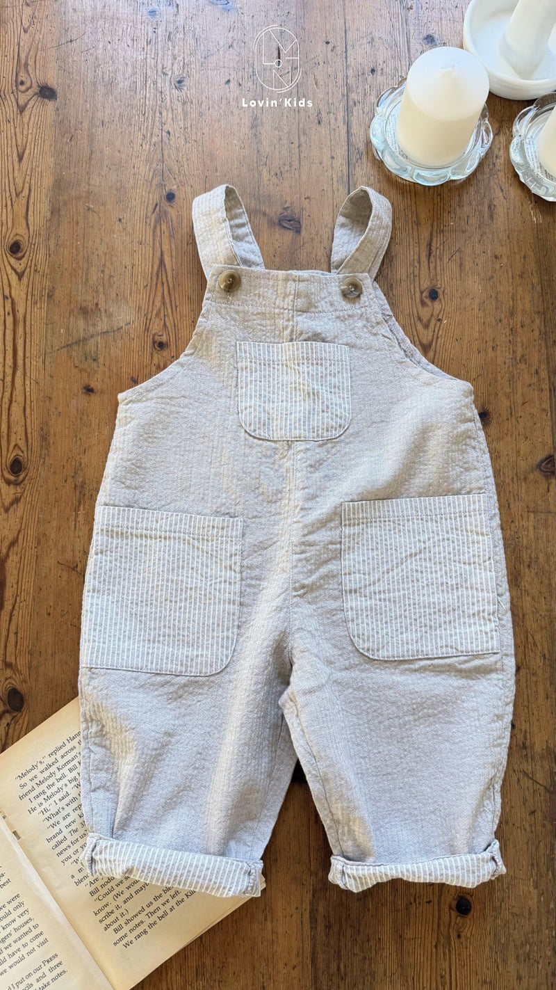 Lovin - Korean Baby Fashion - #babylifestyle - Day Pocket Overalls - 5
