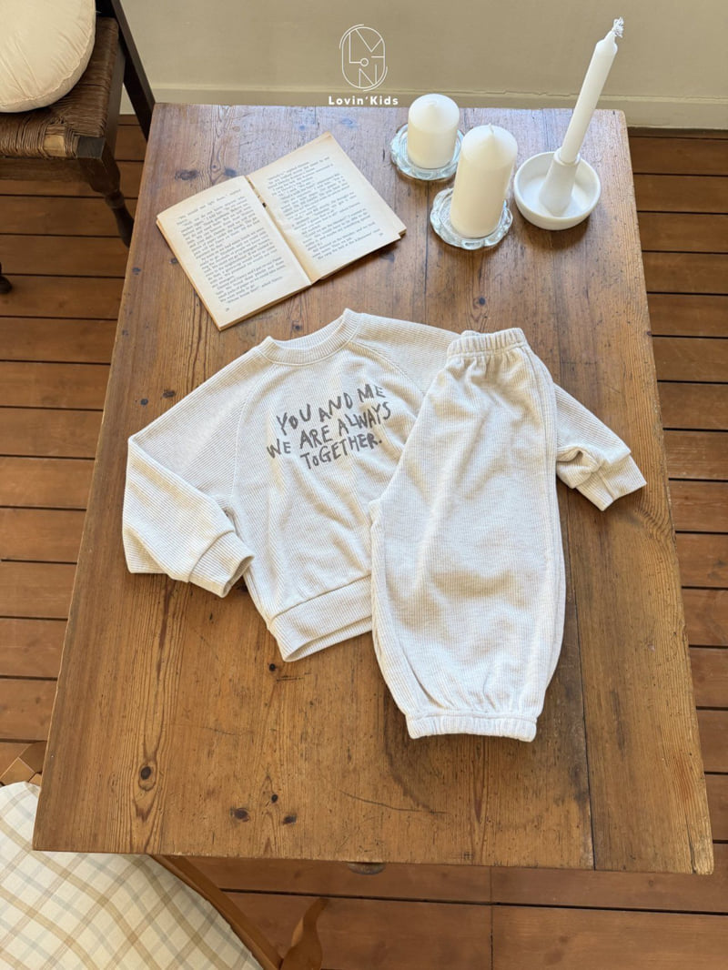 Lovin - Korean Baby Fashion - #babyoninstagram - Ribbed Jogger Pants - 8