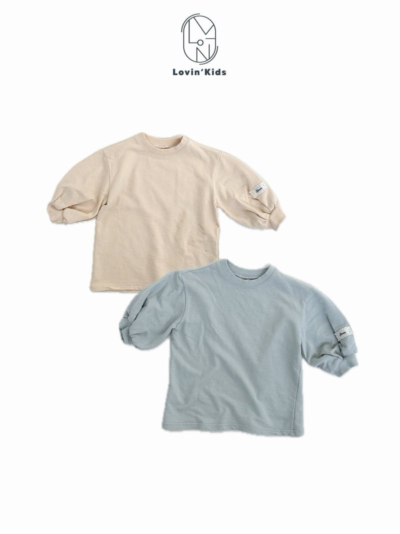 Lovin - Korean Baby Fashion - #babyootd - Volume Puff One-piece