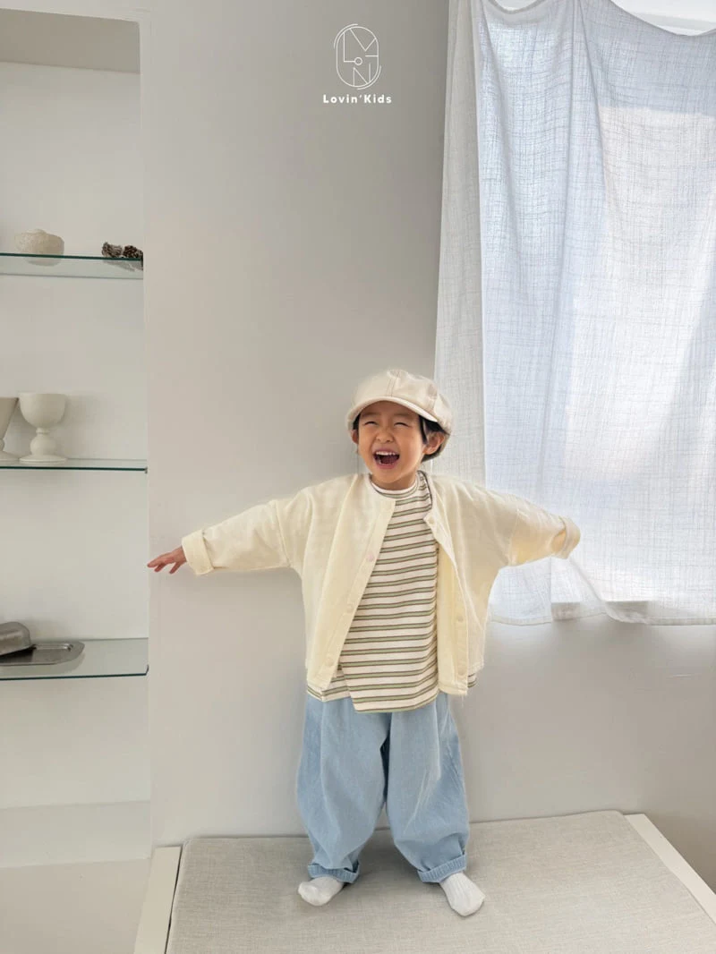 Lovin - Korean Baby Fashion - #babyootd - Snap Cardigan - 9