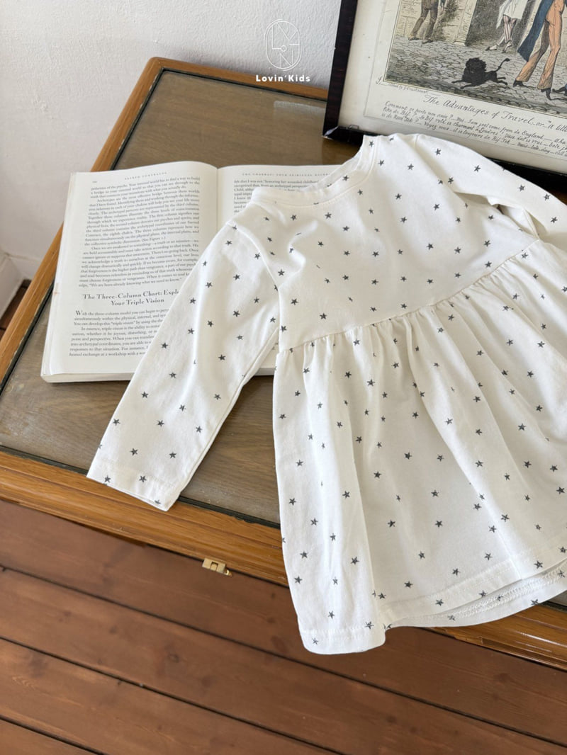 Lovin - Korean Baby Fashion - #babyootd - Little Star One-piece - 7