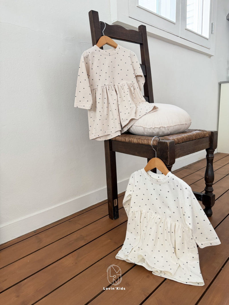 Lovin - Korean Baby Fashion - #babyoutfit - Little Star One-piece - 8