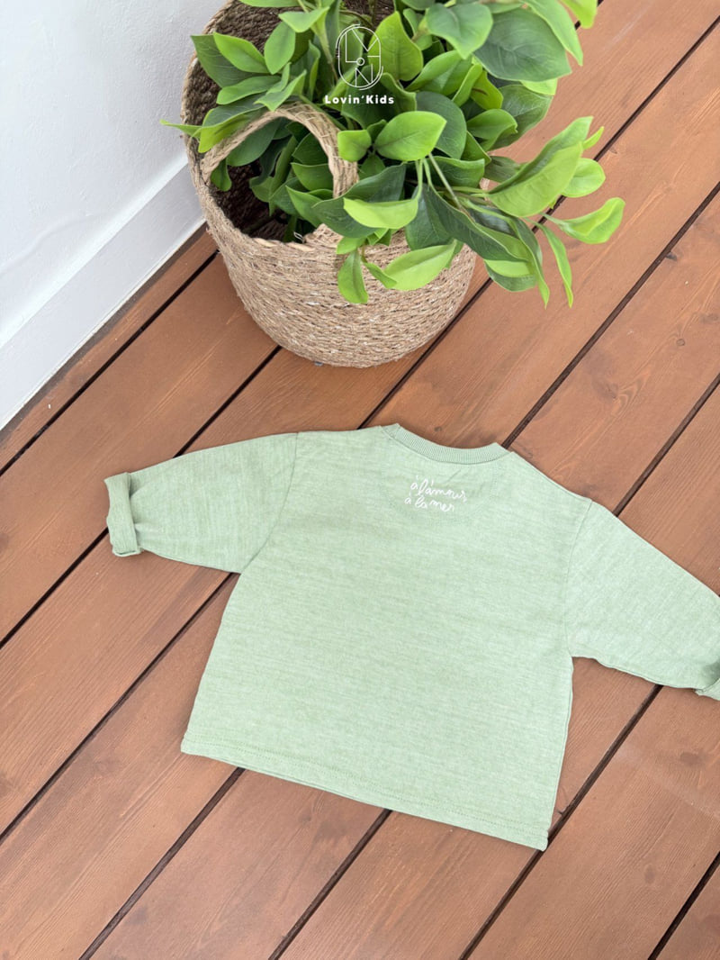Lovin - Korean Baby Fashion - #babyoutfit - Pigment Soft Tee - 7