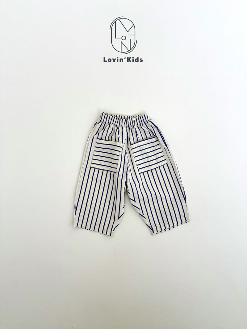 Lovin - Korean Baby Fashion - #babyootd - Rail Pocket Pants - 4