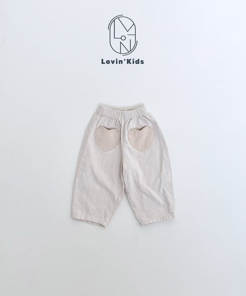 Lovin - Korean Baby Fashion - #babywear - Love Pocket Pants - 3