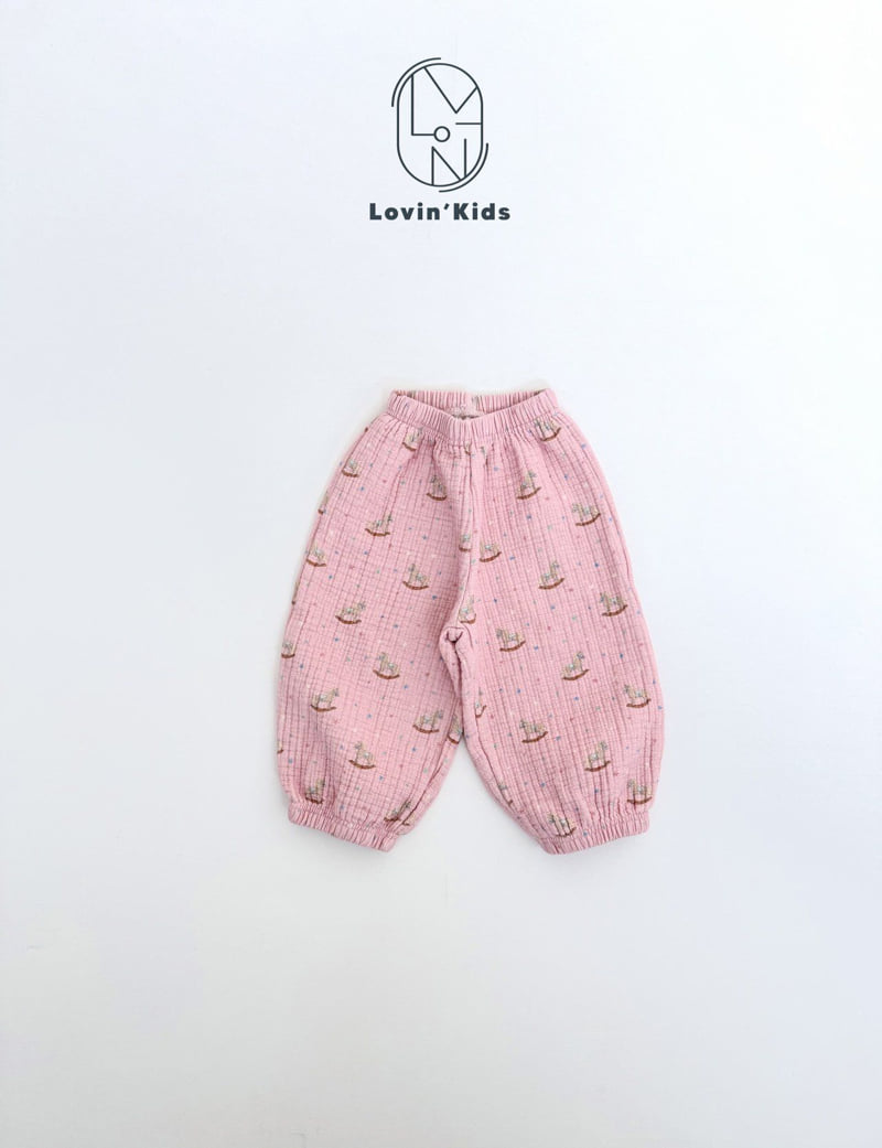 Lovin - Korean Baby Fashion - #onlinebabyboutique - Pony Gojang Pants - 3