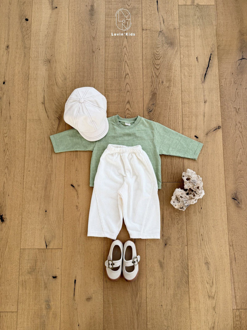 Lovin - Korean Baby Fashion - #onlinebabyboutique - Pigment Soft Tee - 9