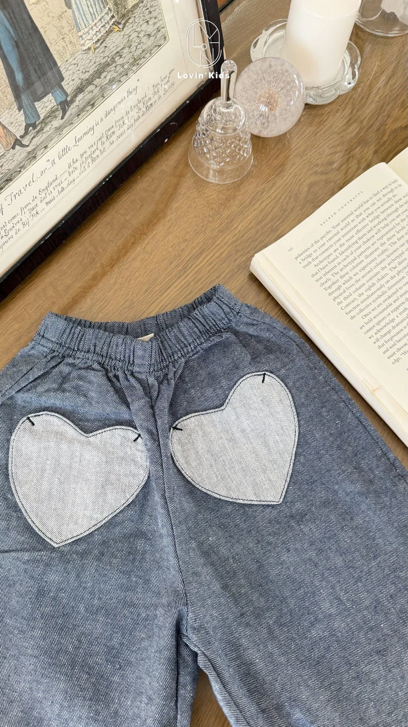 Lovin - Korean Baby Fashion - #onlinebabyshop - Love Pocket Pants - 5