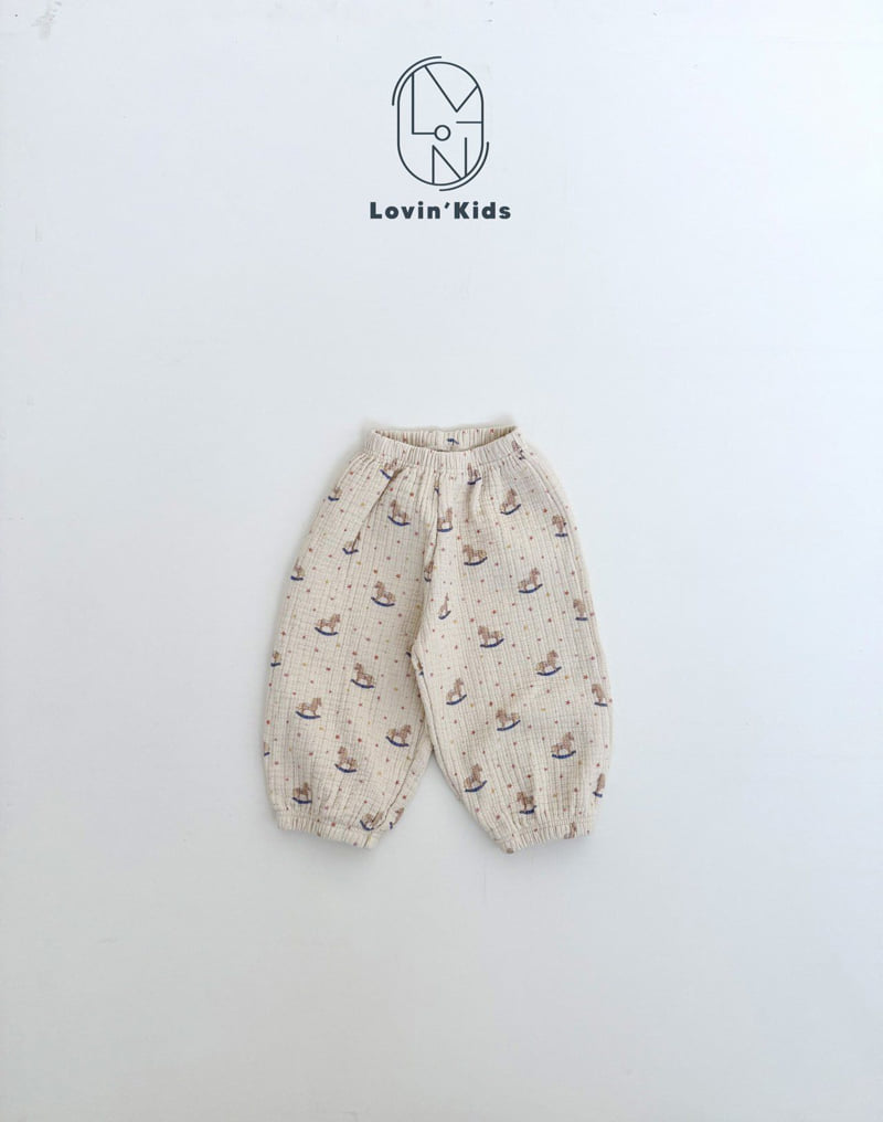 Lovin - Korean Baby Fashion - #onlinebabyboutique - Pony Gojang Pants - 4