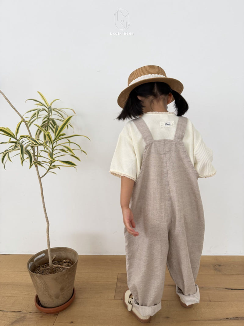 Lovin - Korean Baby Fashion - #onlinebabyshop - Day Pocket Overalls - 12