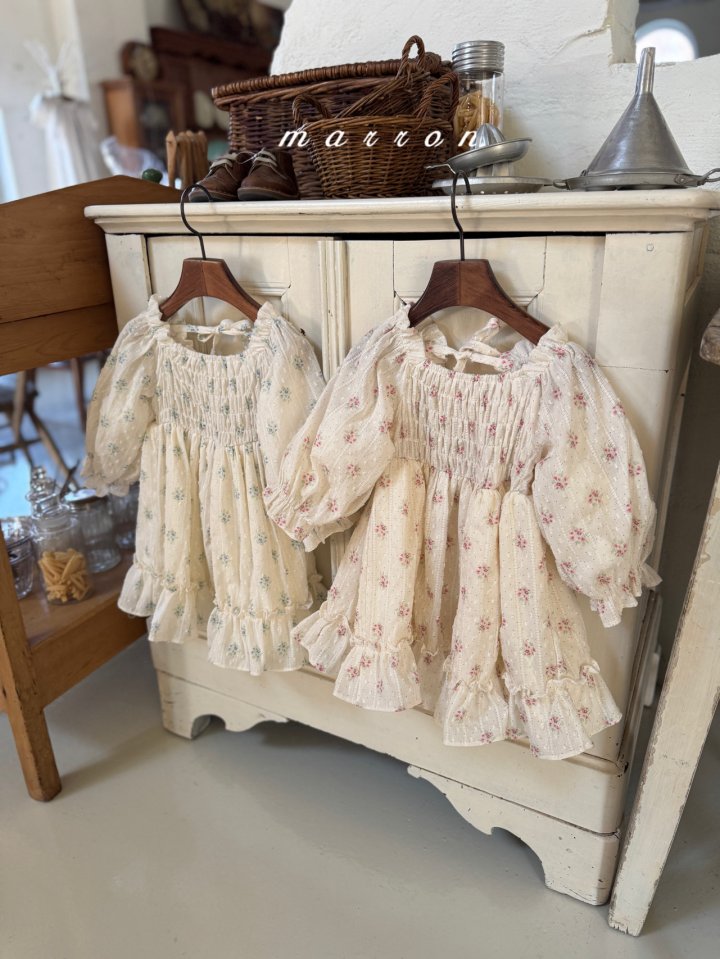 Marron - Korean Baby Fashion - #babyboutique - Spring One-piece - 3