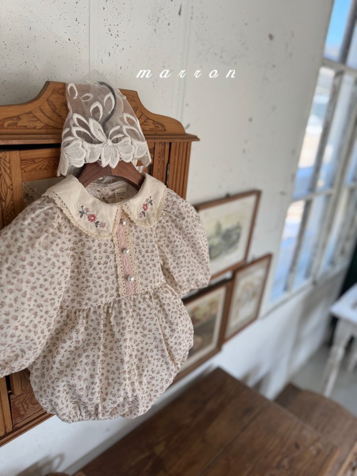 Marron - Korean Baby Fashion - #smilingbaby - La Seine Bonnet - 4