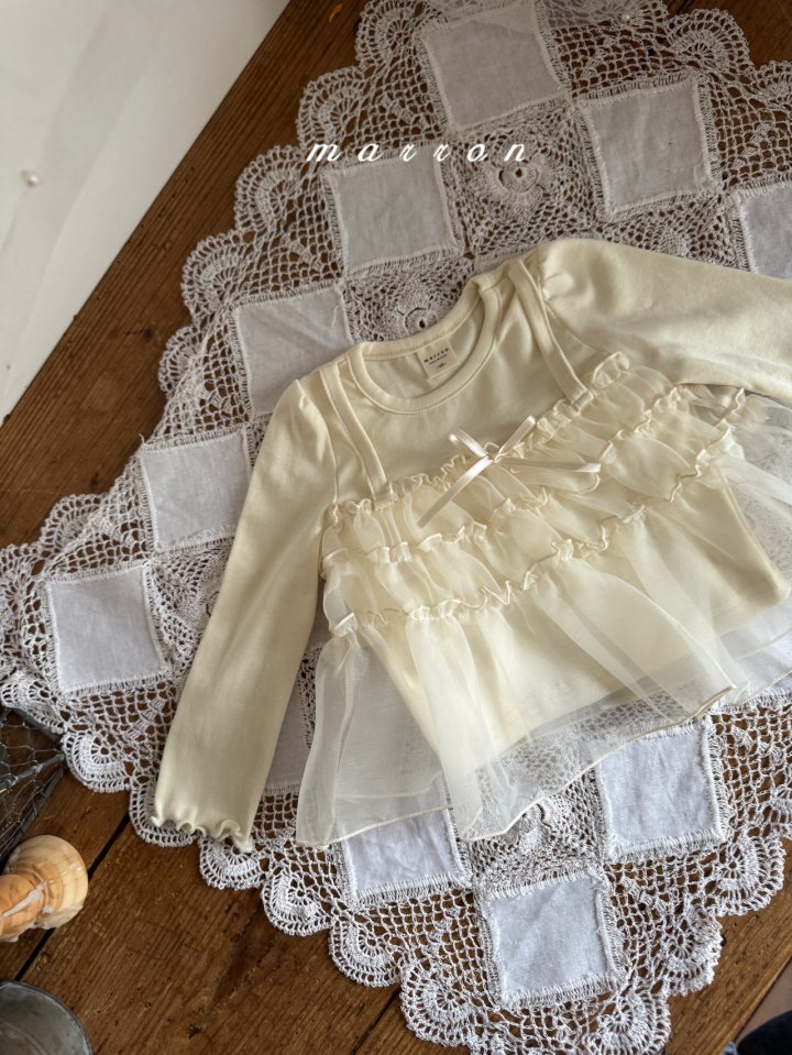 Marron - Korean Baby Fashion - #babyboutiqueclothing - Tiered Bustier Tee - 8