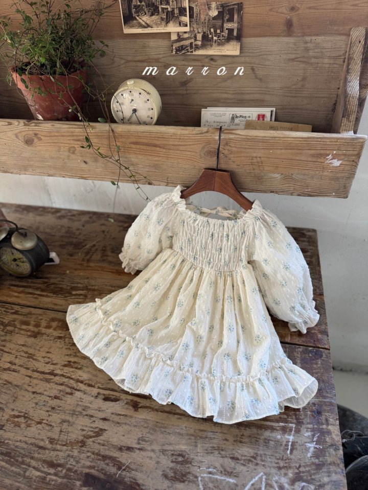 Marron - Korean Baby Fashion - #babyboutiqueclothing - Spring One-piece - 5