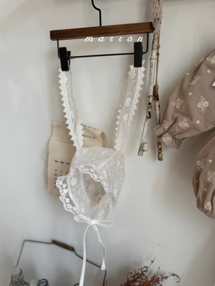 Marron - Korean Baby Fashion - #babyboutiqueclothing - Rabbit Bonnet - 6