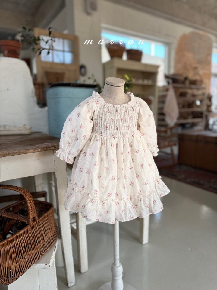 Marron - Korean Baby Fashion - #babyclothing - Spring One-piece - 6