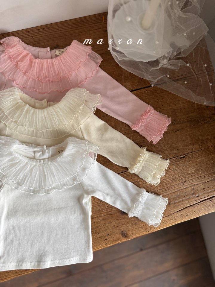 Marron - Korean Baby Fashion - #babyfashion - Stella Tee - 9