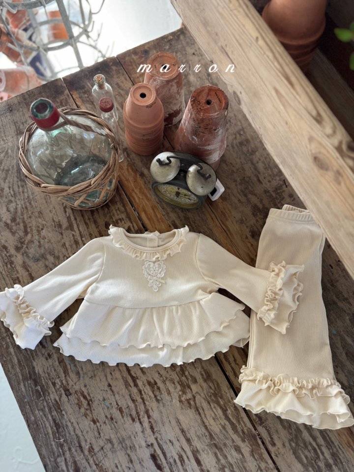 Marron - Korean Baby Fashion - #babyfashion - Berry Set-up - 7