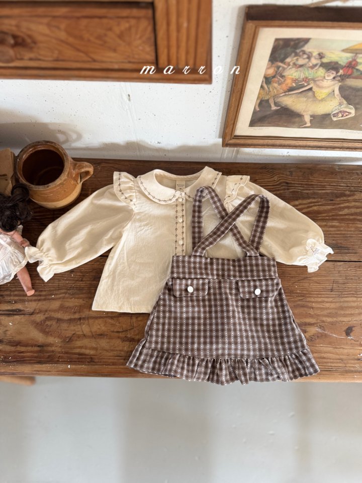 Marron - Korean Baby Fashion - #babyfashion - Daisy Skirt - 3