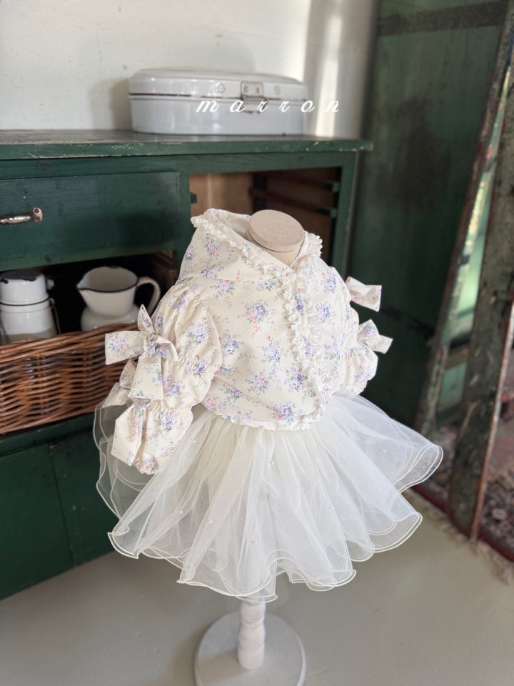 Marron - Korean Baby Fashion - #babyfever - Pearl Skirt - 12