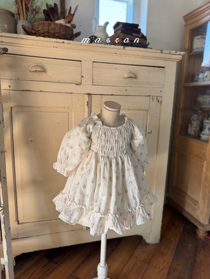 Marron - Korean Baby Fashion - #babyfever - Spring One-piece - 8