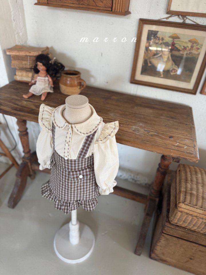 Marron - Korean Baby Fashion - #babyfashion - Daisy Skirt - 4