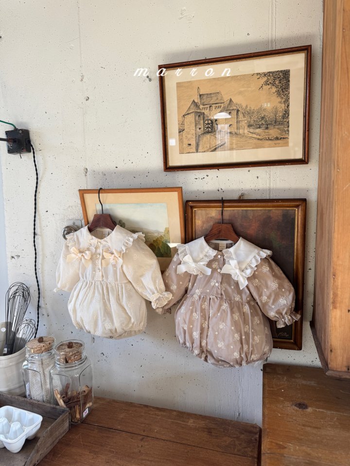 Marron - Korean Baby Fashion - #babyfever - Petit Ribbon Suit