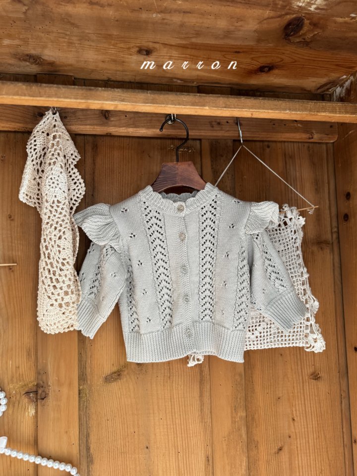 Irene Knit Cardigan by Marron for Baby - view 2