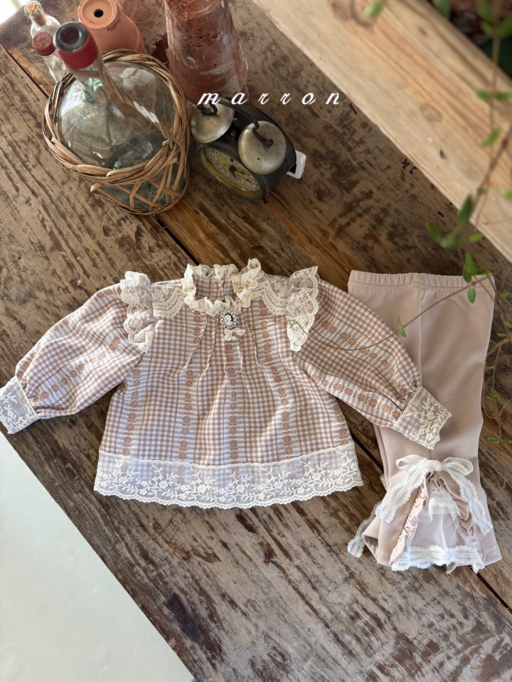 Marron - Korean Baby Fashion - #babygirlfashion - Victoria Brooch - 6