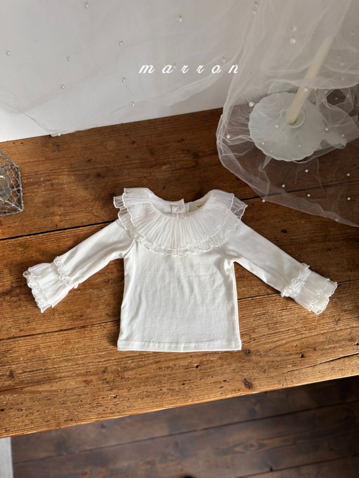 Marron - Korean Baby Fashion - #babylifestyle - Stella Tee - 12