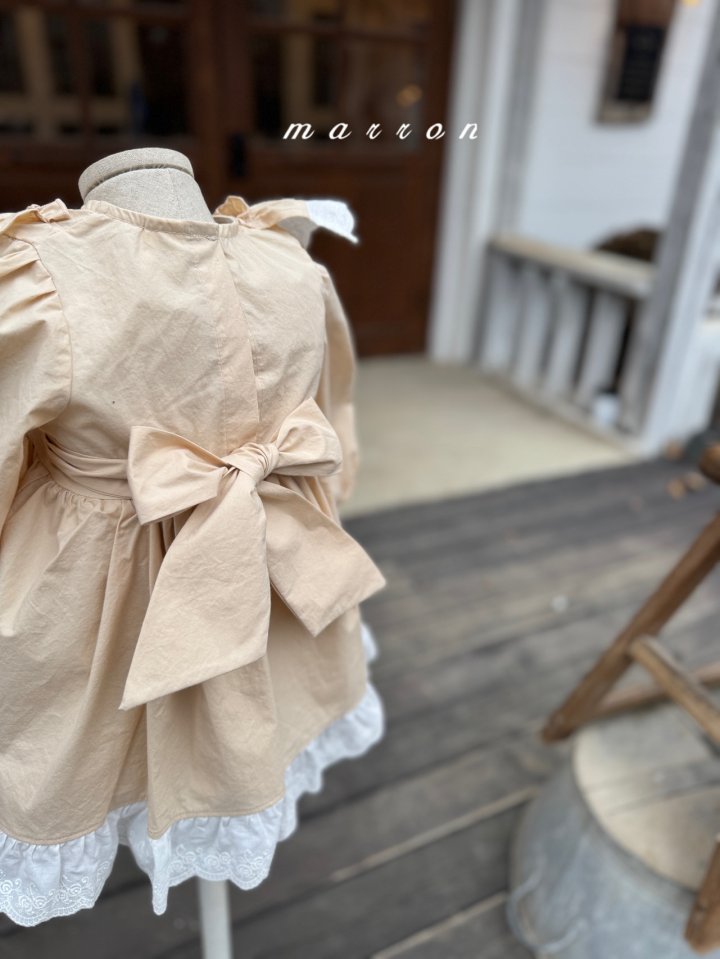 Marron - Korean Baby Fashion - #babylifestyle - Agnes One-piece - 7