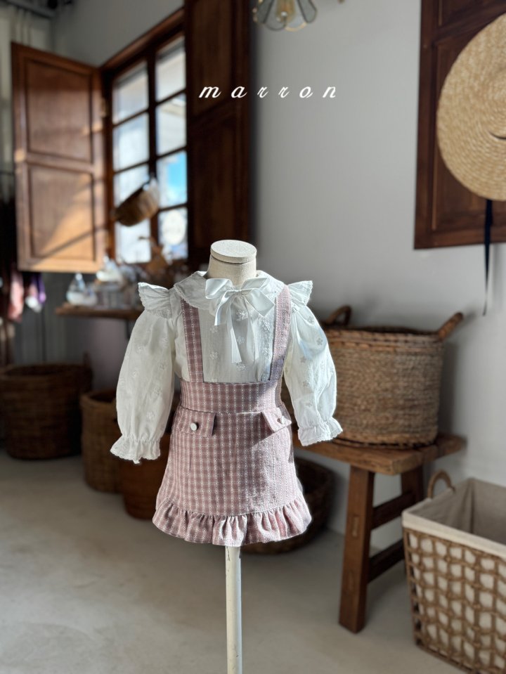 Marron - Korean Baby Fashion - #babylifestyle - Barbie Brooch - 5