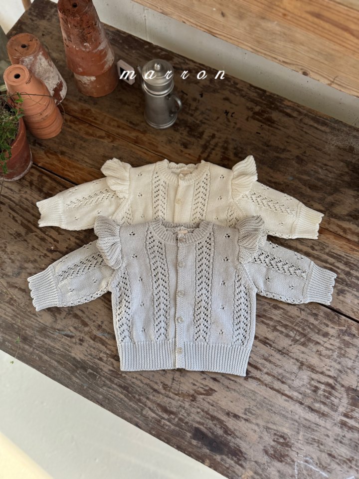 Irene Knit Cardigan by Marron for Baby - view 4