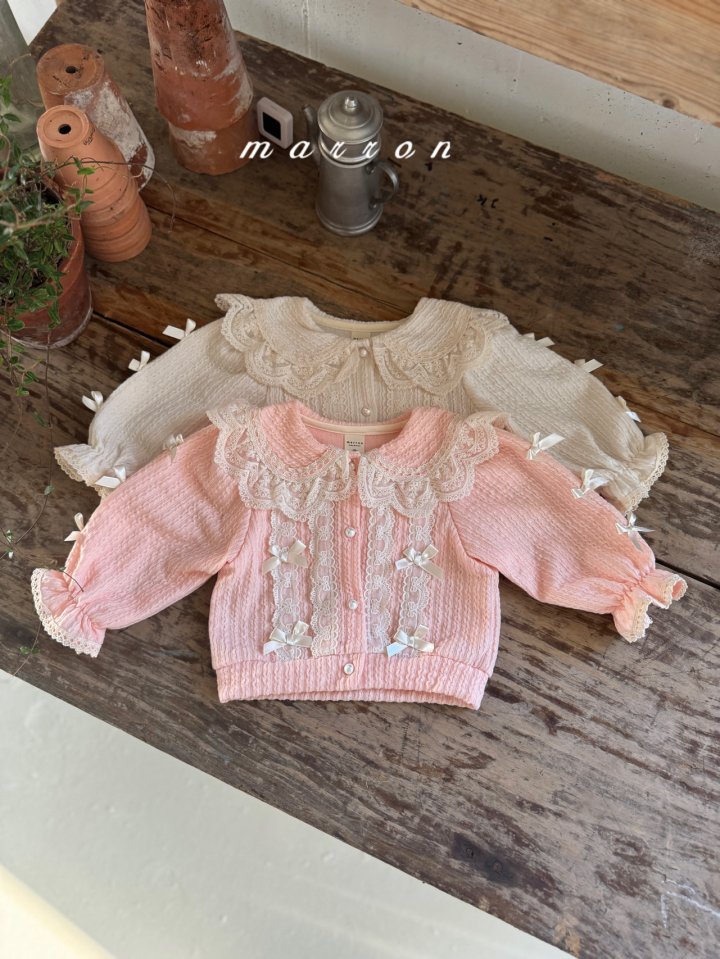 Marron - Korean Baby Fashion - #babylifestyle - Celine Cardigan