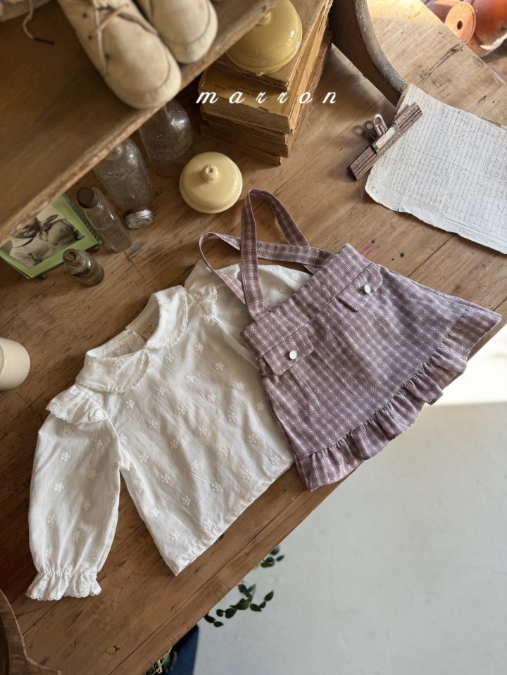 Marron - Korean Baby Fashion - #babyoninstagram - Star Blouse - 9