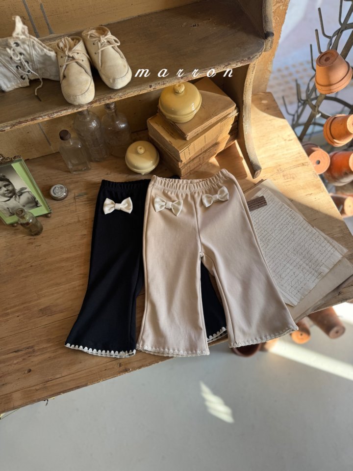 Marron - Korean Baby Fashion - #babyoninstagram - Melo Pants - 3