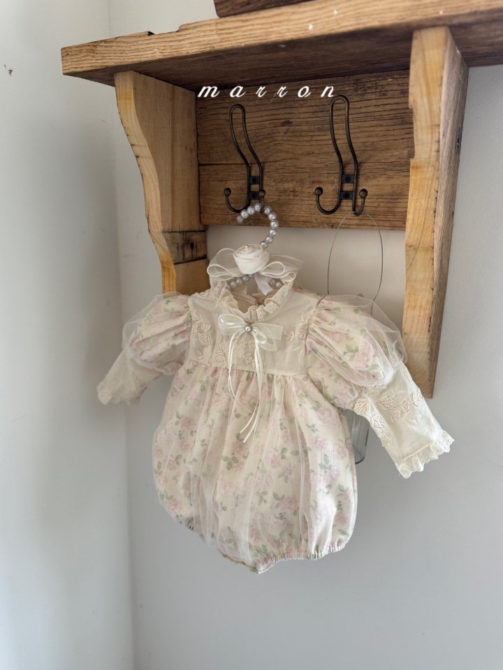 Marron - Korean Baby Fashion - #babyoninstagram - Rose Hairband - 9