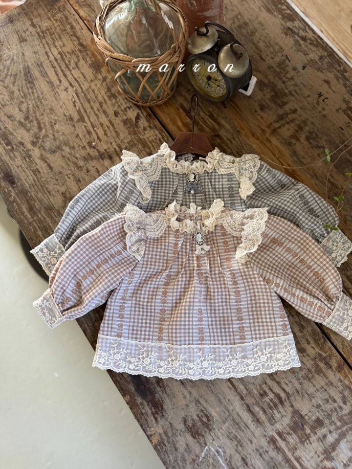 Marron - Korean Baby Fashion - #babyoninstagram - Victoria Brooch - 8