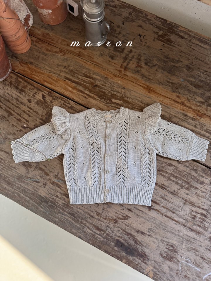 Irene Knit Cardigan by Marron for Baby - view 5