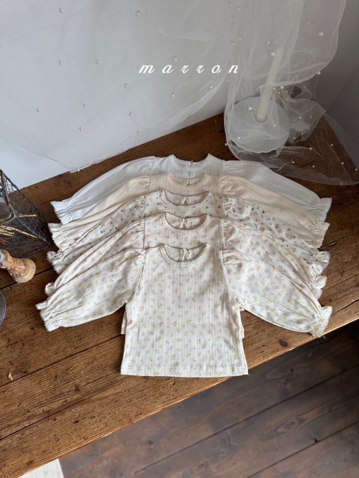 Marron - Korean Baby Fashion - #babyootd - Jelly Tee