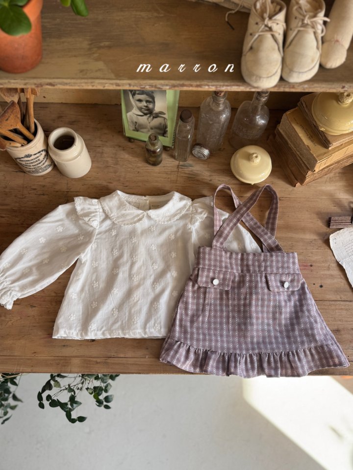 Marron - Korean Baby Fashion - #babyootd - Star Blouse - 10