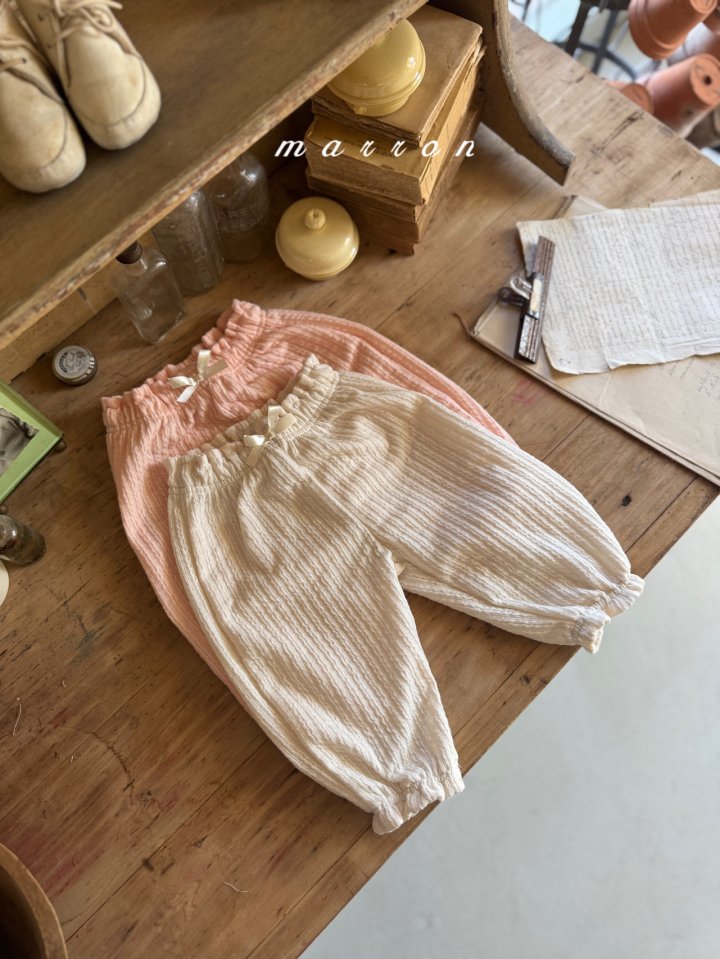 Marron - Korean Baby Fashion - #babyootd - Celine Pants - 3