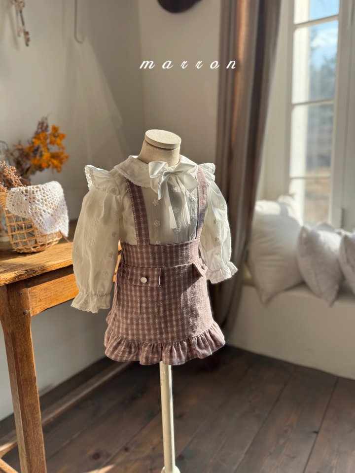 Marron - Korean Baby Fashion - #babyootd - Barbie Brooch - 7