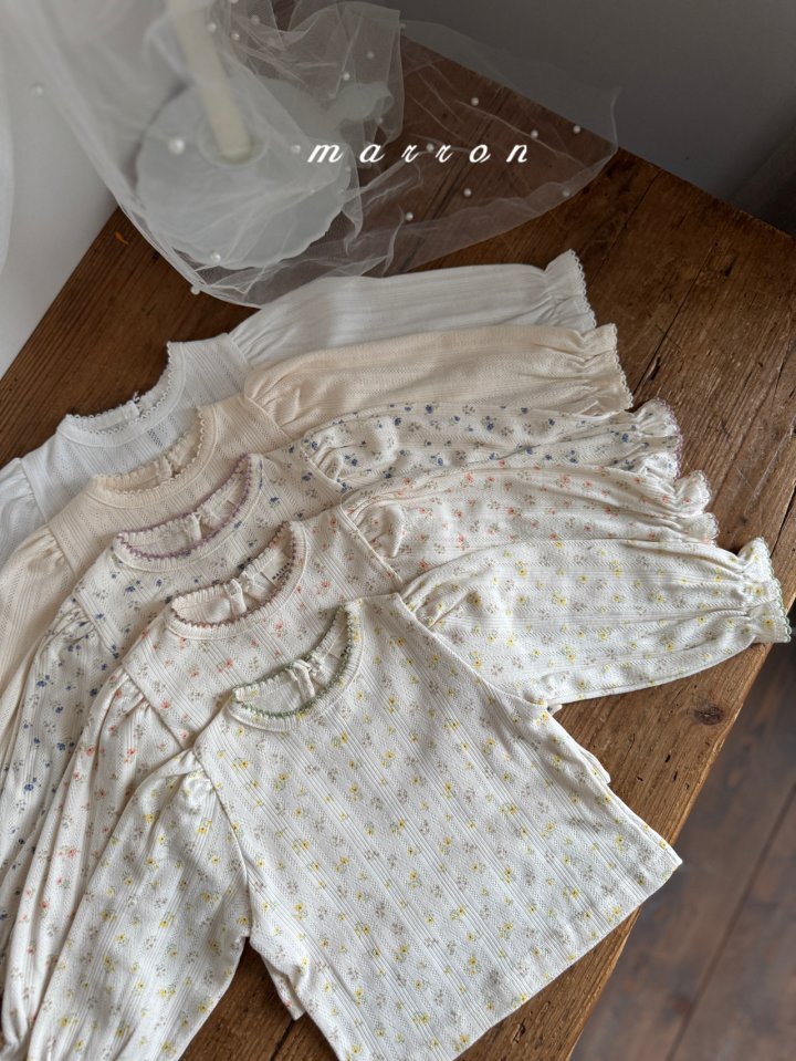Marron - Korean Baby Fashion - #babyoutfit - Jelly Tee - 2