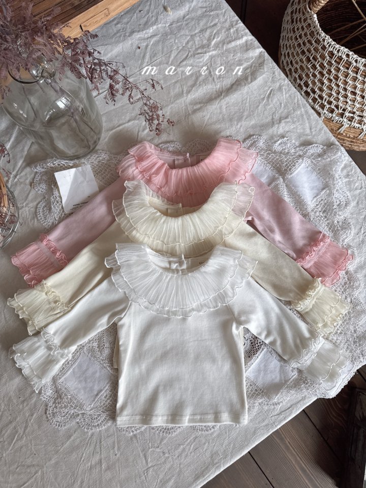 Marron - Korean Baby Fashion - #babyoutfit - Stella Tee