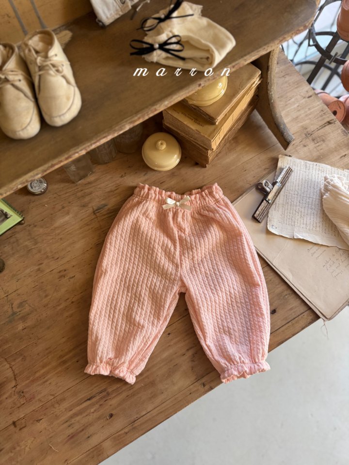 Marron - Korean Baby Fashion - #babyoutfit - Celine Pants - 5