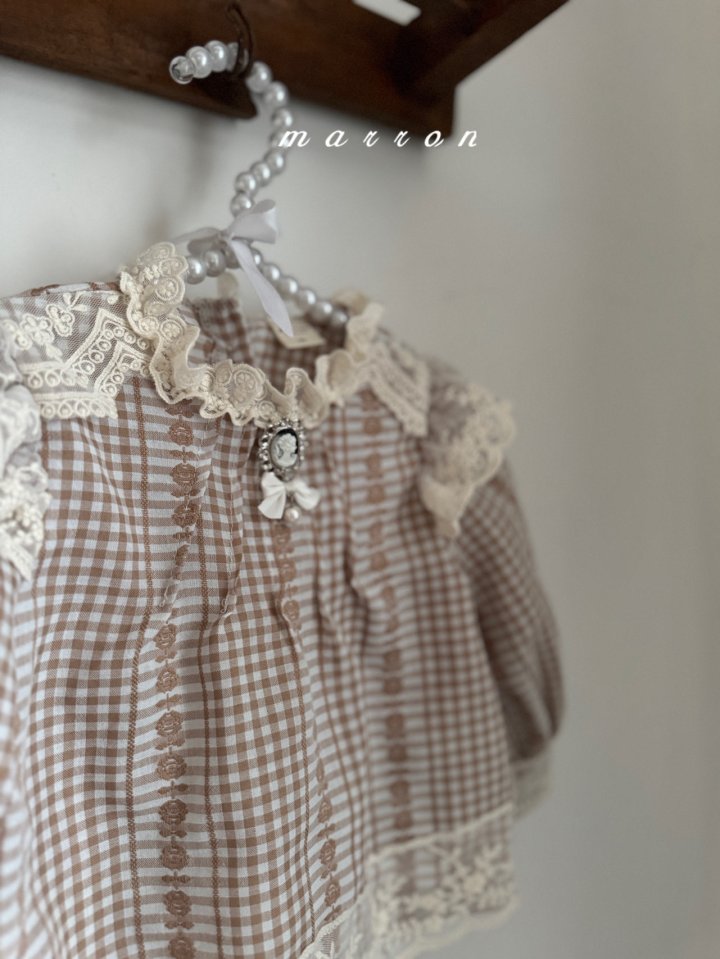 Marron - Korean Baby Fashion - #babyoutfit - Victoria Brooch - 11