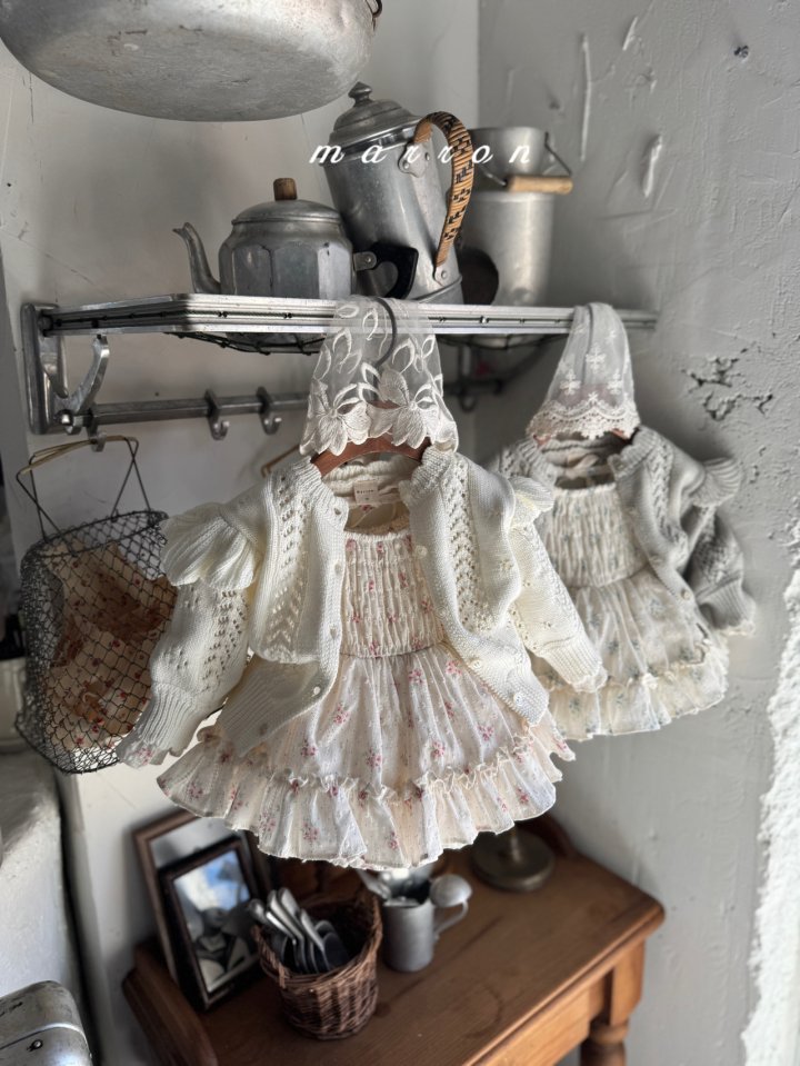 Irene Knit Cardigan by Marron for Baby - view 8